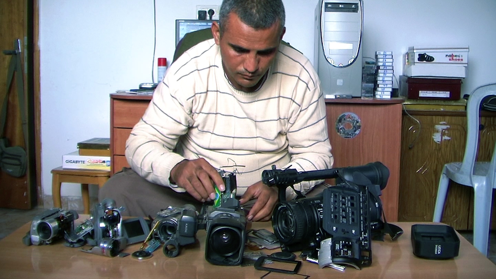 Image of Watch the 2011 Oscar&reg;-Nominated Documentary &lsquo;5 Broken Cameras&rsquo; article